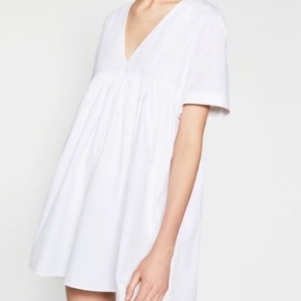 Zara V-Neck Jumpsuit Dress